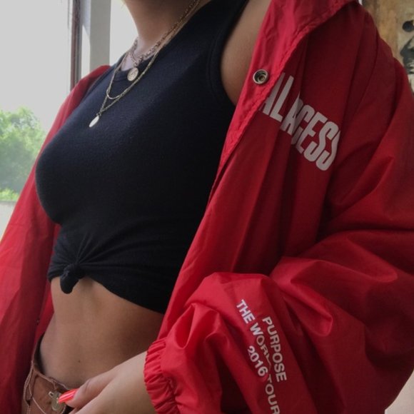 justin bieber purpose tour windbreaker - Picture 2 of 4